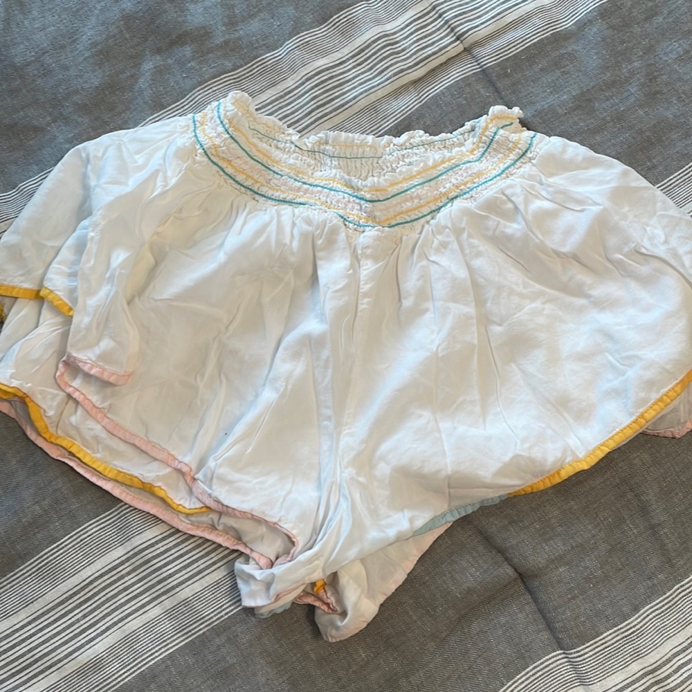 Saturday Sunday White Shorts